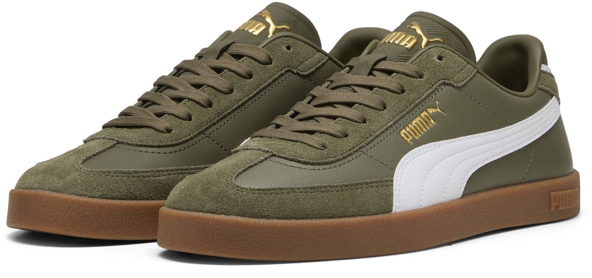 Puma Club II Era Loden Green-PUMA White