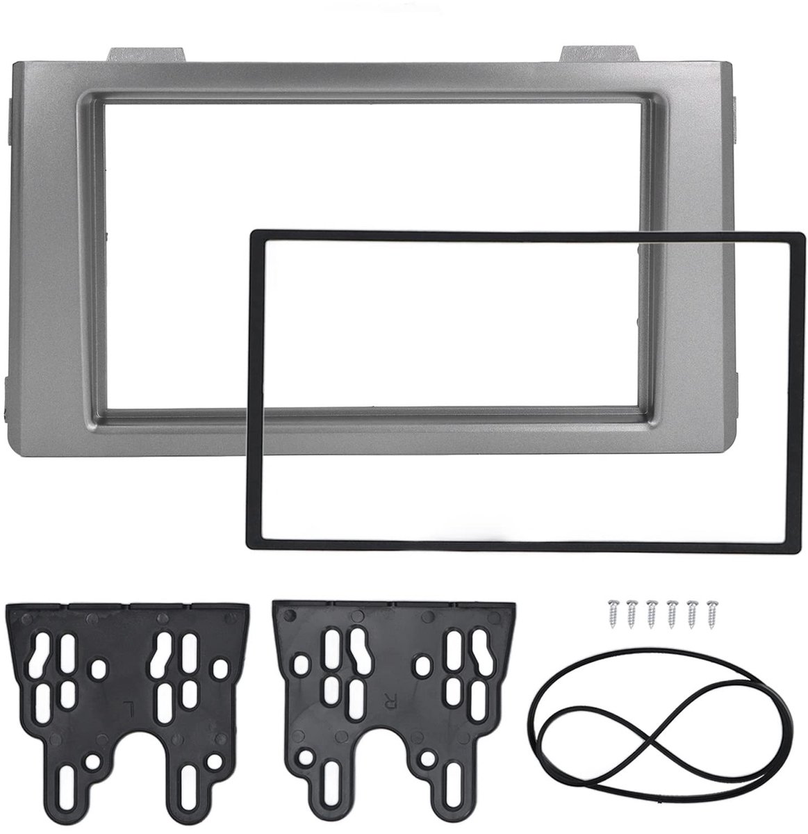 Autoradio, 2DIN autoradio, dashboard, cd-dvd, dashboardbekleding vervangen voor IVECO Daily 2006-2014