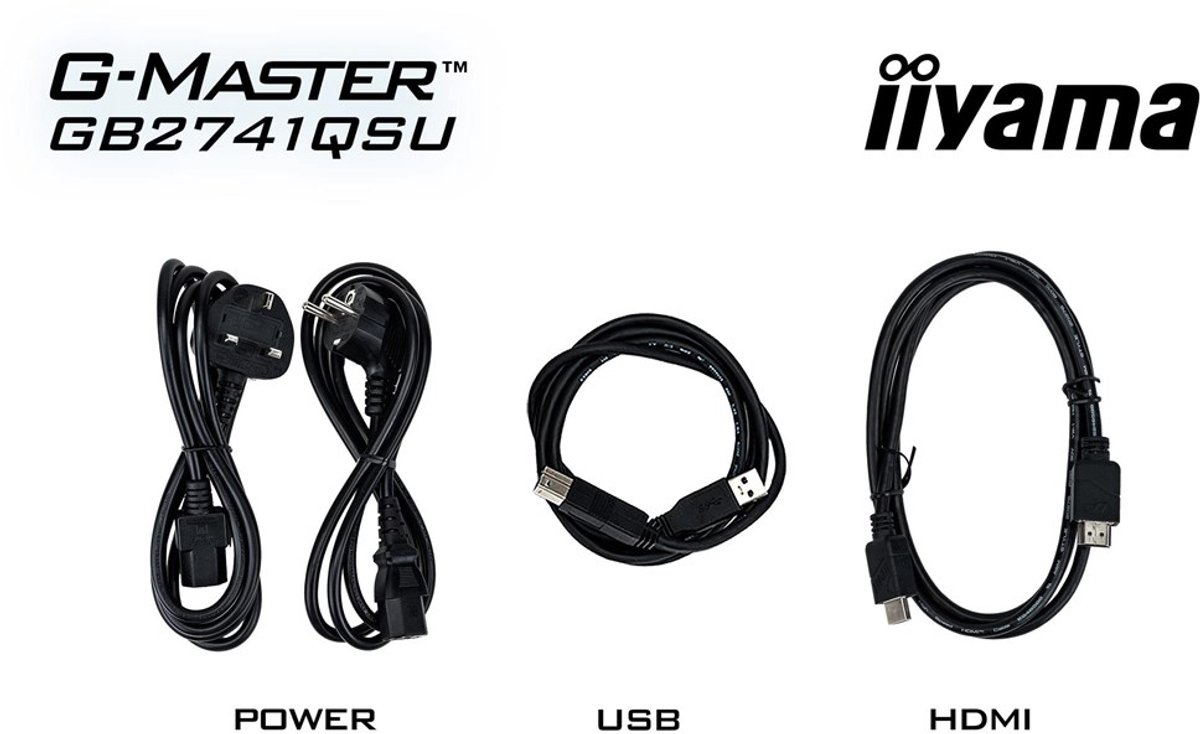 iiyama G-Master GB2741QSU-B1 Black Hawk - 27 inch - QHD - afbeelding 3