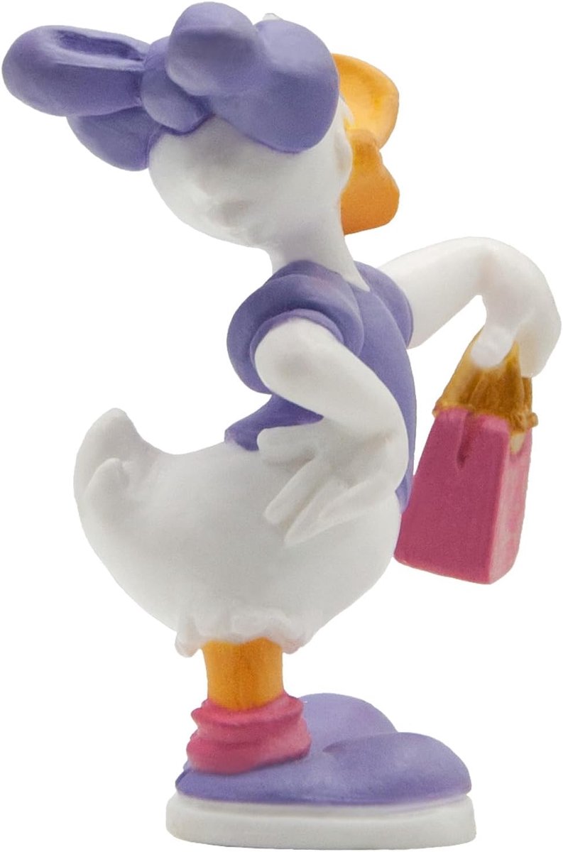 Bullyland 15343 – Speelfiguur en verzamelfiguur Katrien Duck met tas uit Disney, ca. 6,5 cm – levensecht en detailrijk vormgegeven – ideaal als taartfiguur en klein cadeautje voor kinderen vanaf 3 jaar. — afbeelding 6
