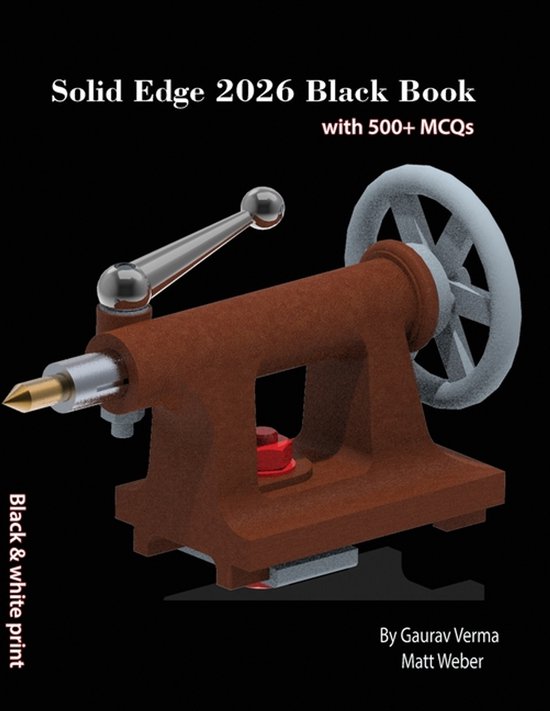 Solid Edge 2026 Black Book - cover
