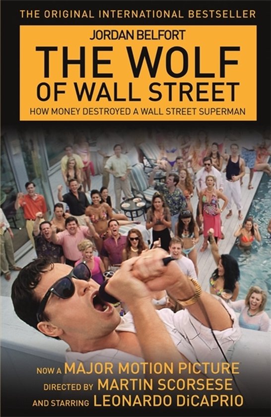 Wolf Of Wall Street FILM TIE - cover