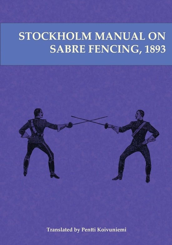 Stockholm Manual on Sabre Fencing, 1893 - cover