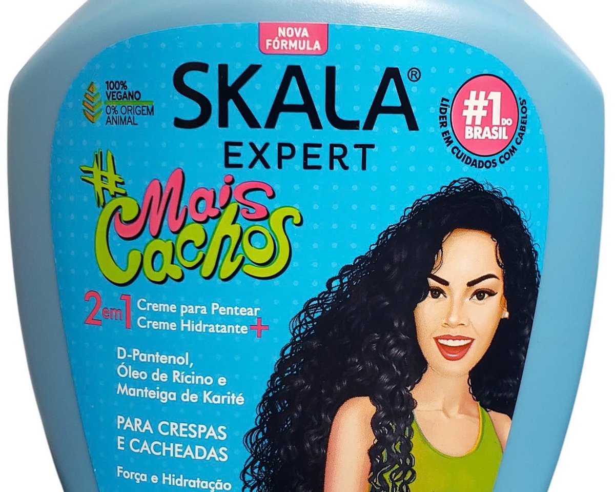 Bol.com SKALA Mais Cachos Haarcrème - Unisex conditioner voor krullend haar - 1000 ml aanbieding
