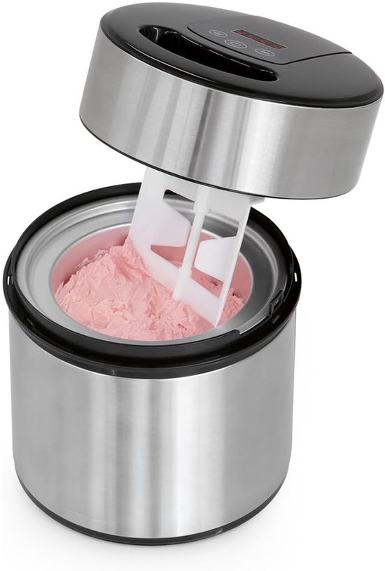IJsmachine - IJsmaker - Softijs Machine Voor Thuis - 1,8 L - Zilver