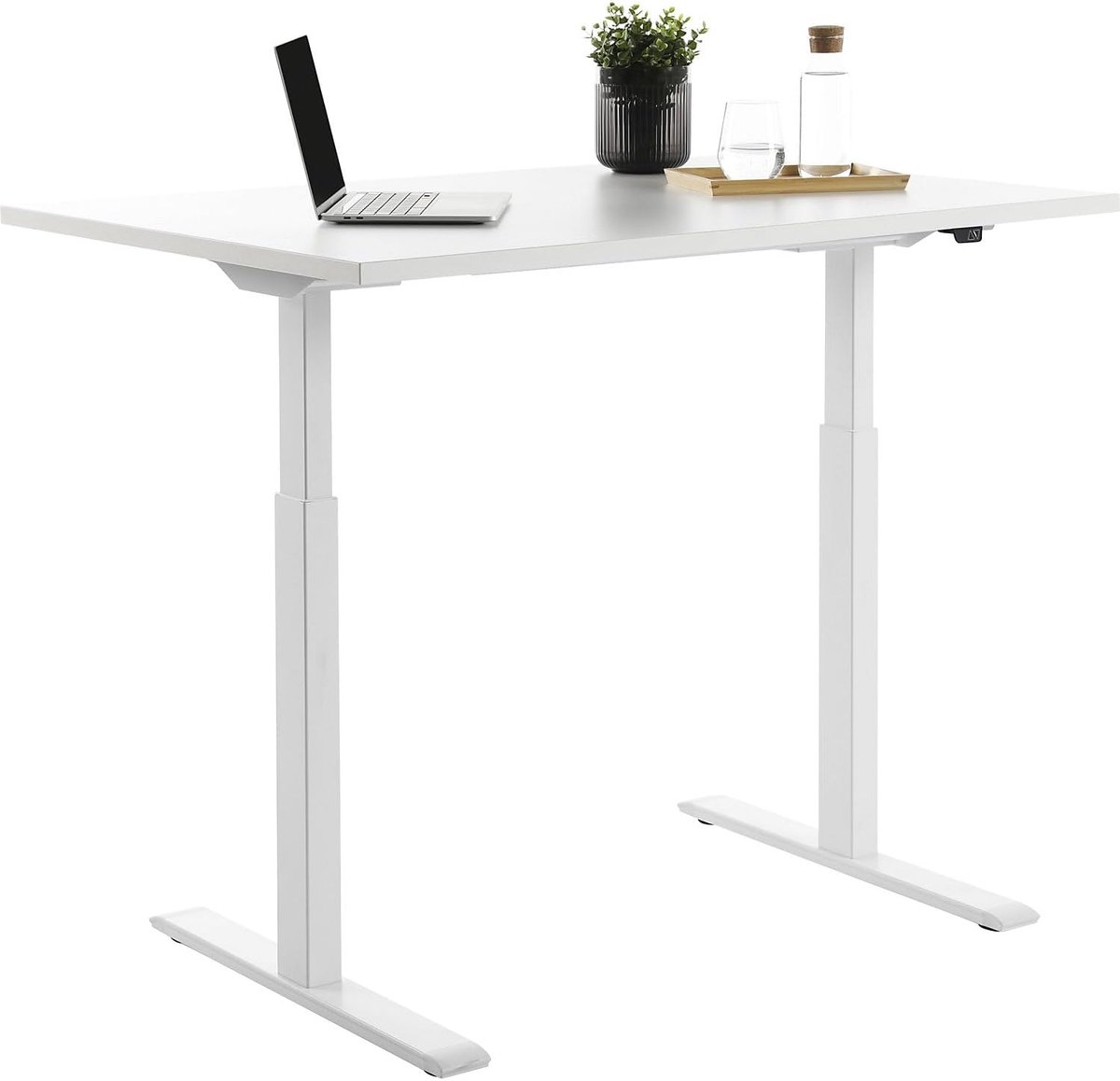 Novihome 120 Bureau - Elektrisch Hoogte Verstelbaar - Ergonomisch Bureaublad 120x80 cm - Wit NoviHome