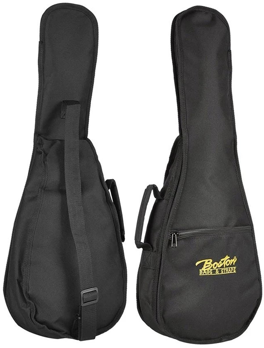 Boston UKC-06 Gigbag voor Concert Ukelele – 6 mm Voering, Nylon, Zwart