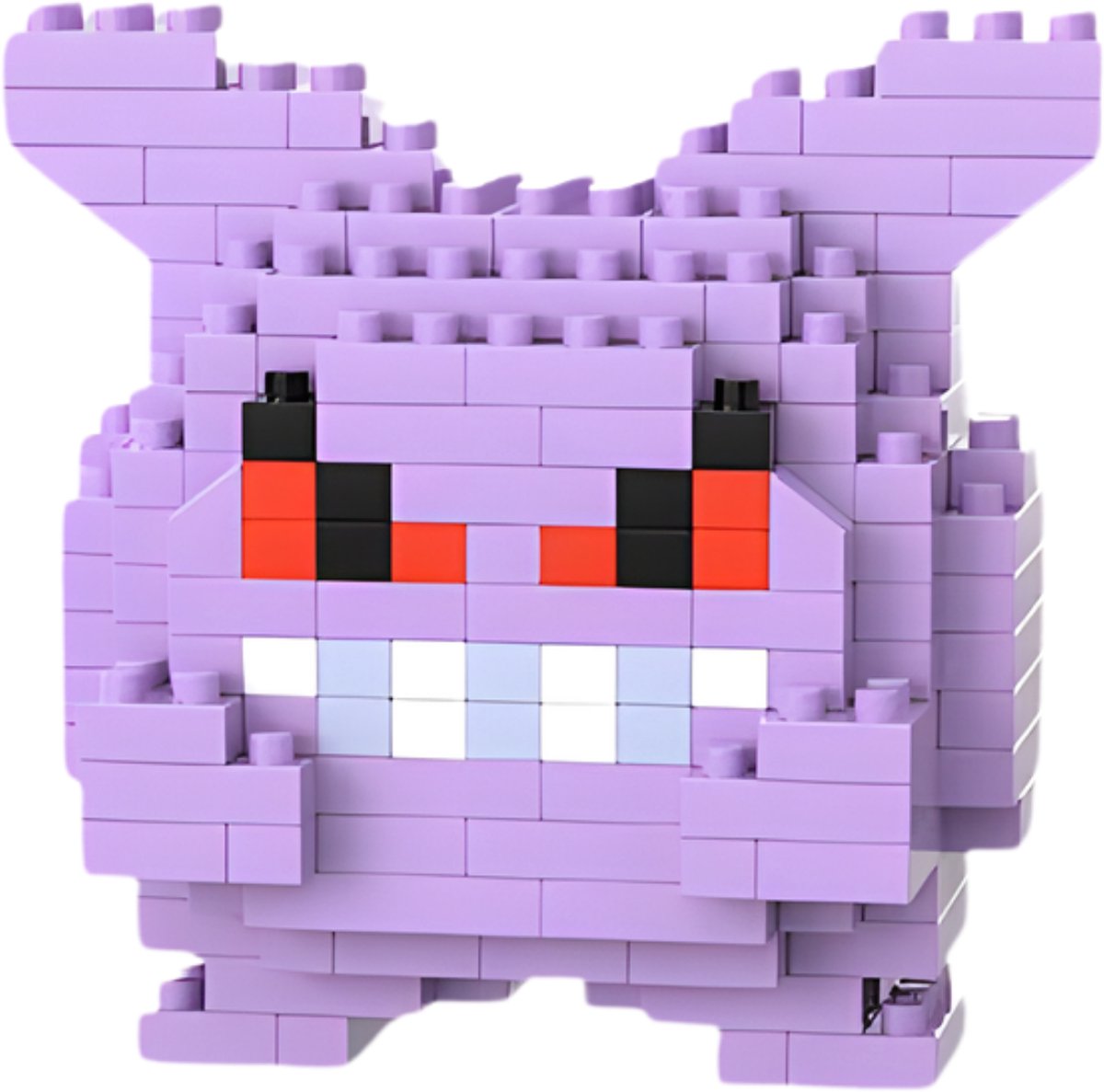 Gengar - Nano Blocks - Bouwset – 205 Stukjes DIY Mini Bouwstenen - Blokken - Speelgoed - BRICKY