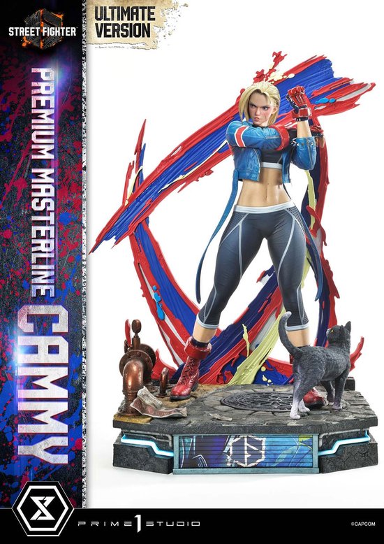 Prime 1 Studio Street Fighter Ultimate Premium Masterline Series Statue 1/4 Cammy Deluxe Version 55 cm Beeld