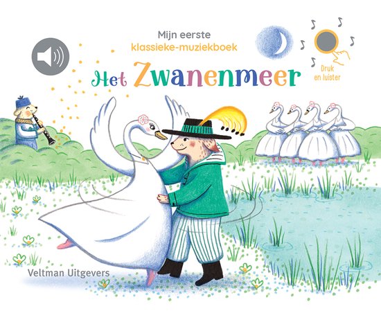 Mijn eerste klassieke-muziekboek - Het zwanenmeer - cover
