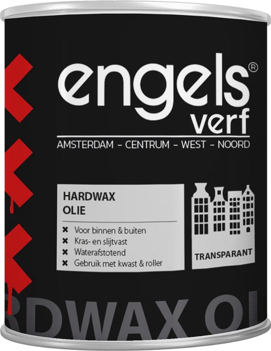 Engels hardwaxolie mat 1 ltr