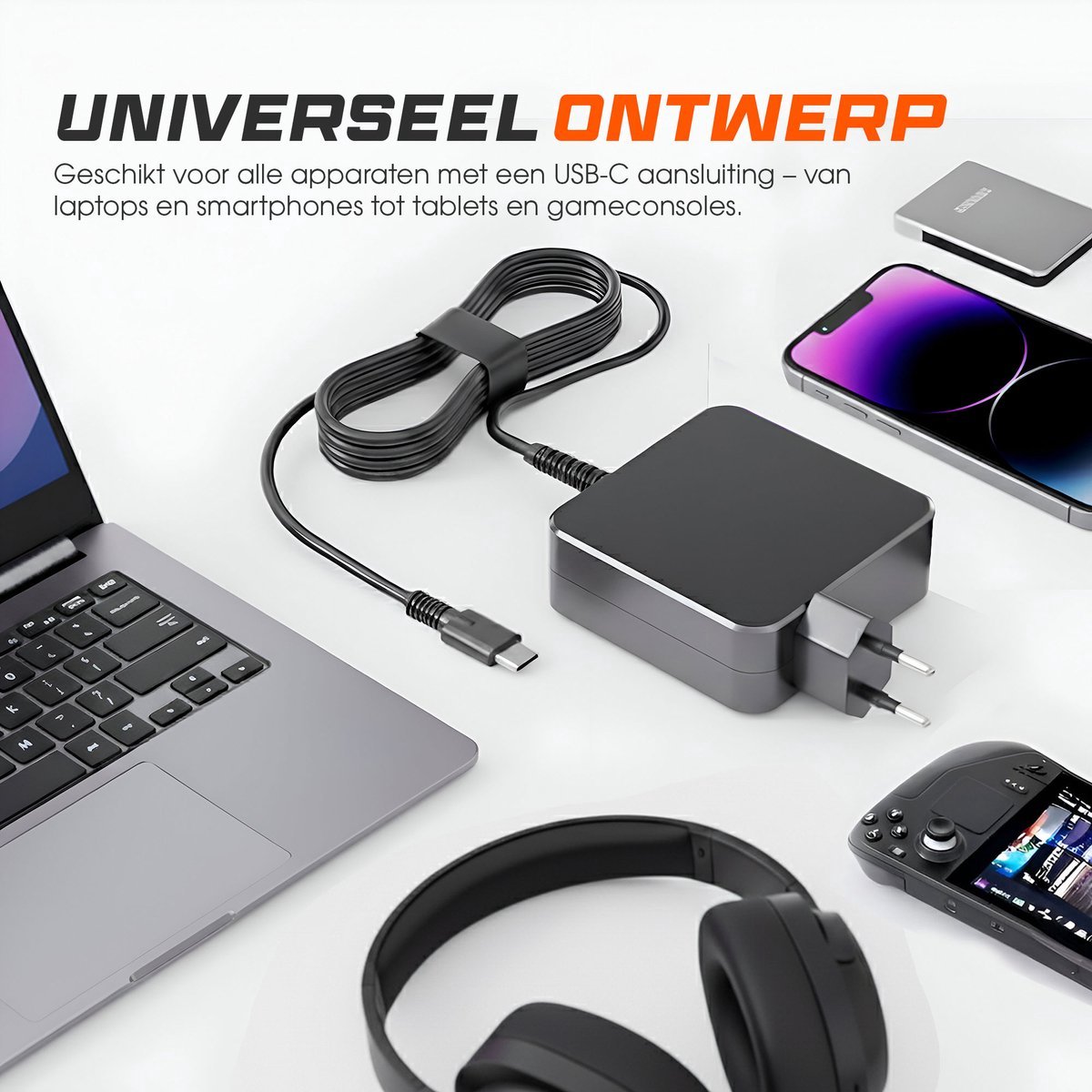 45W USB-C Laptop oplader voor Apple MacBook Air - Alle modellen vanaf 2018 - Kabel + Adapter — cadeau in Cadeau-ideeën - foto 6