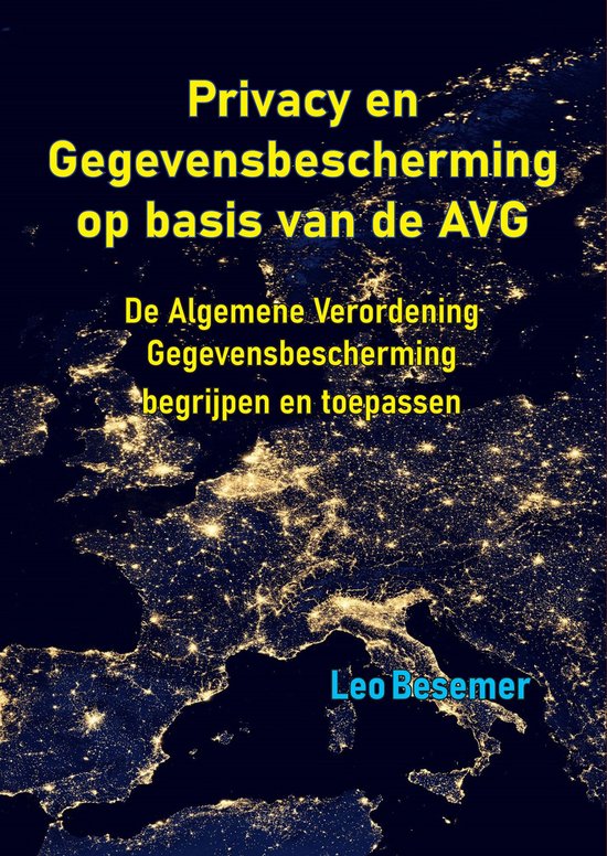 Privacy en Gegevensbescherming op basis van de AVG - cover