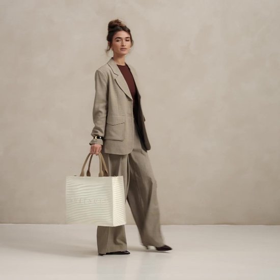 SUITSUIT Reistas - Weekendtas dames - Reistas handbagage 34x43x15 cm - Sporttas dames - Fusion Reistas handbagage White Swan - Wit