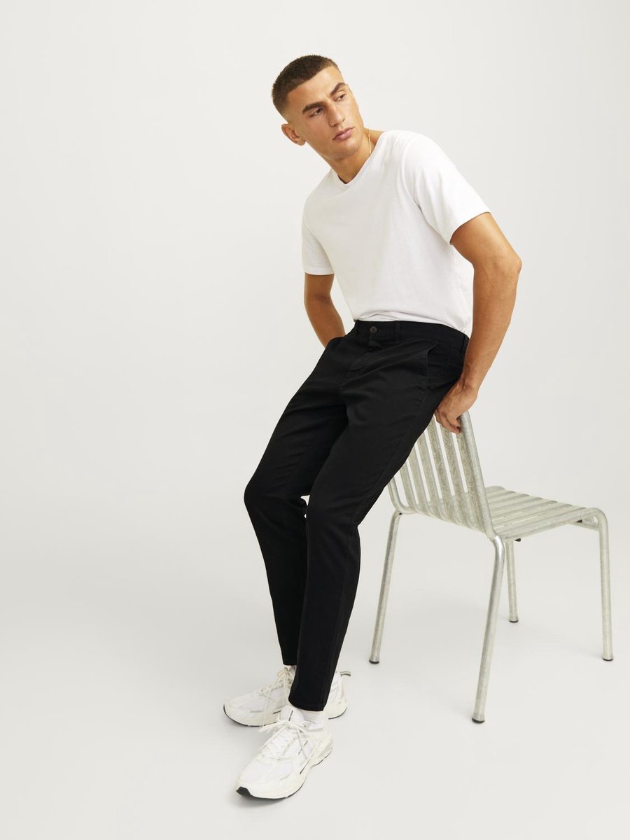 JACK&JONES - JREBMICHAEL SLIM SHARP NOOS - Jongens - Broeken — afbeelding 8