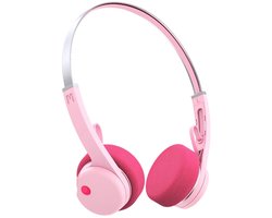 MONDO Draadloze Hoofdtelefoon - On-Ear - Bluetooth 5.3 - Hoofdtelefoon - RETRO - Pink