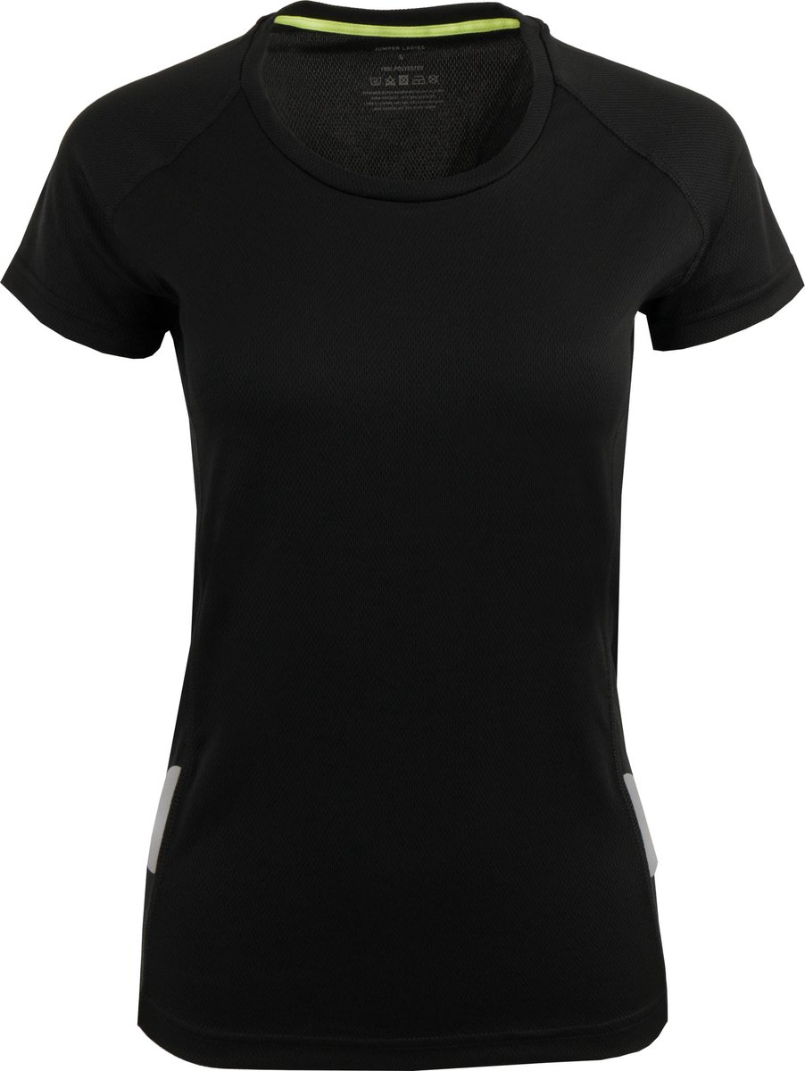 Sport T-shirt Trui Dames Zwart - S