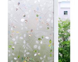 Raamfolie - 45*100 CM - Decoratiefolie - Plakfolie - Zelfklevende raamfolie voor statisch glas - Voor statisch glas, vensterfolie, raambedekking voor kantoor, thuis, keuken