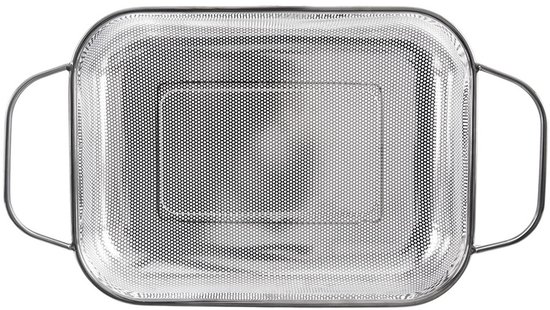 Orion Anett Serie - Roestvrijstalen Keukenzeef - 43x25x9 cm - Stabiele Handgreep van Merkloos — afbeelding 3