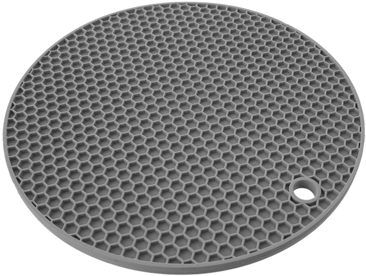 Orion - Silikon Pannenonderzetter - 17,5 cm - Grijs