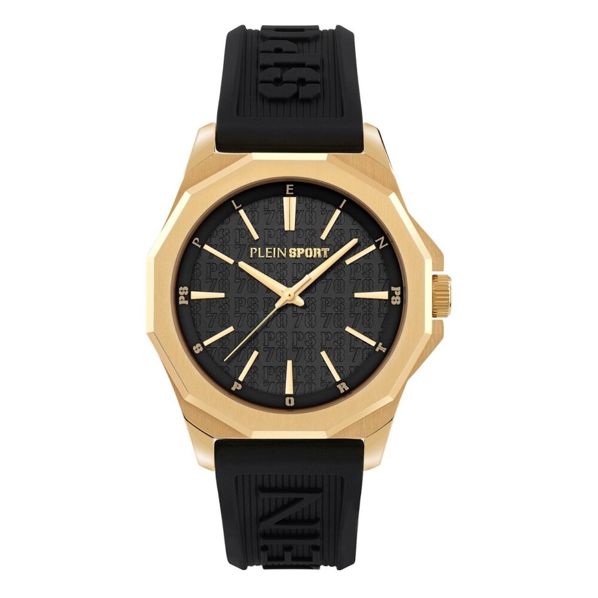 Plein Sport - PSNGA0325 - Polshorloge - Unisex - Kwarts - Onyx Ultra