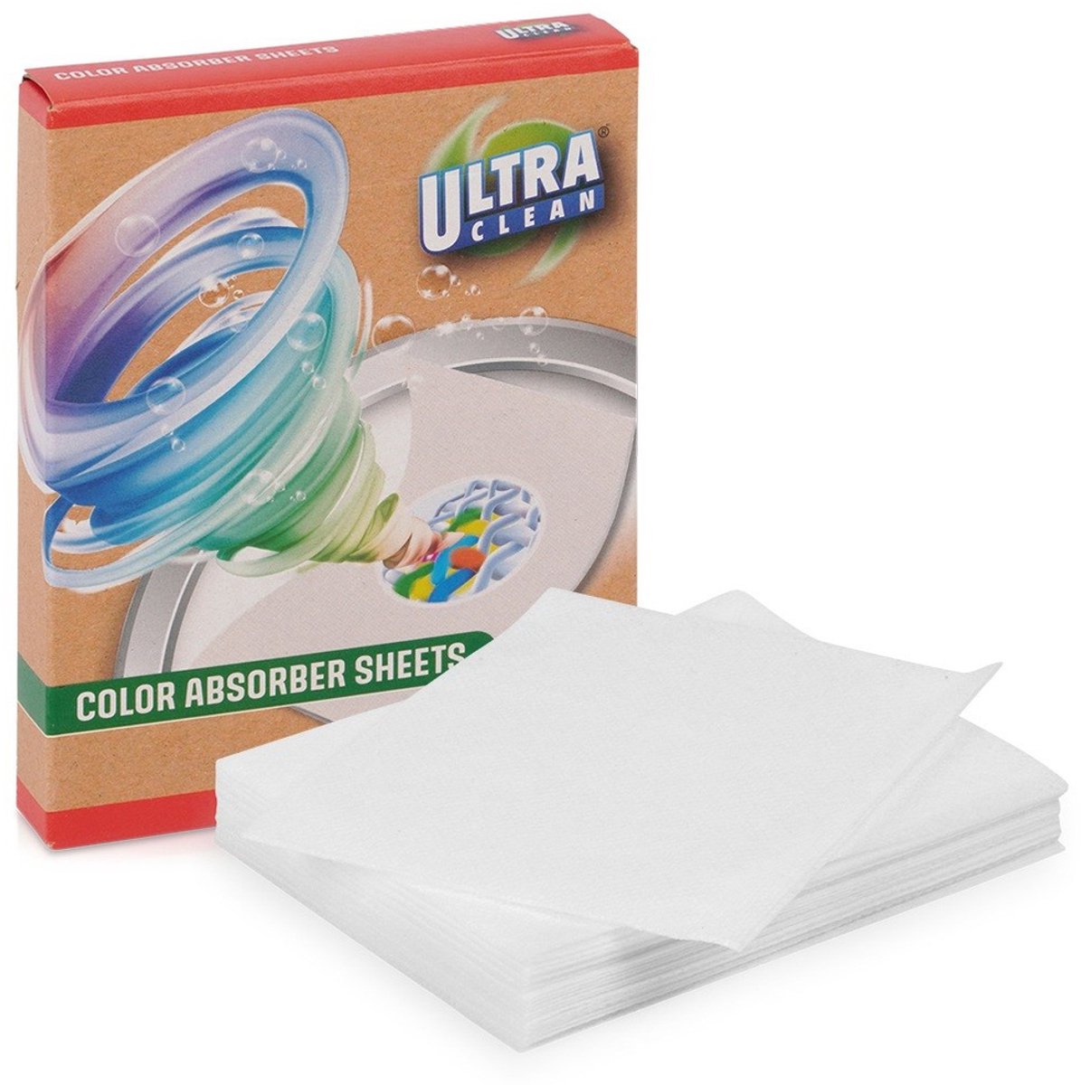 Ultra Clean - Kleurvangdoekjes - 12 stuks - Polyester - 10x25 cm