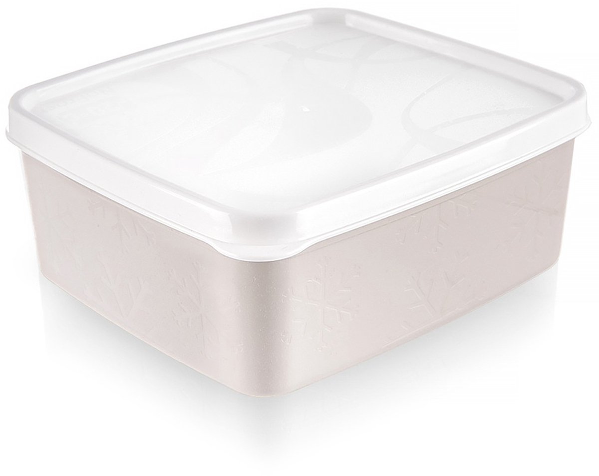 Orion - Voedselcontainer met Deksel - Beige - 650 ml