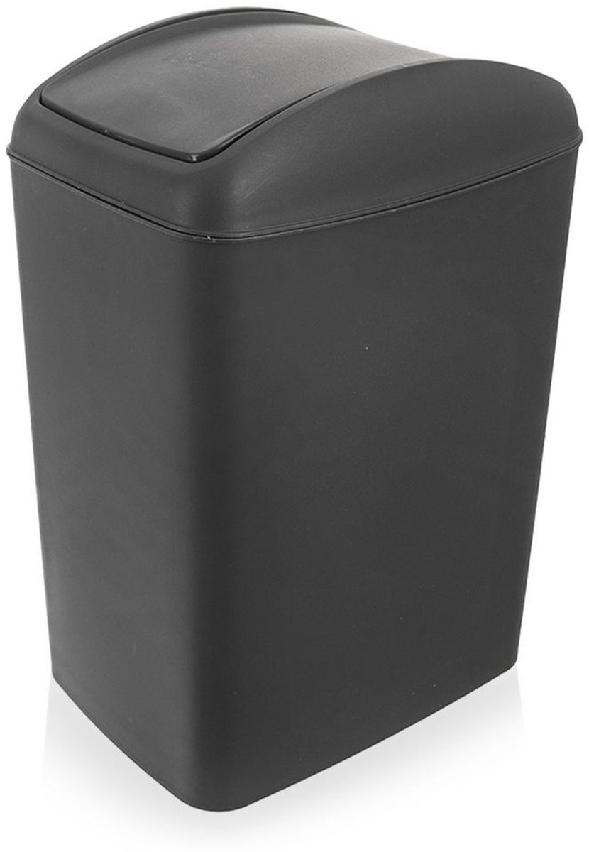 Orion - Prullenbak - 5L - Schommeldeksel - Grijs
