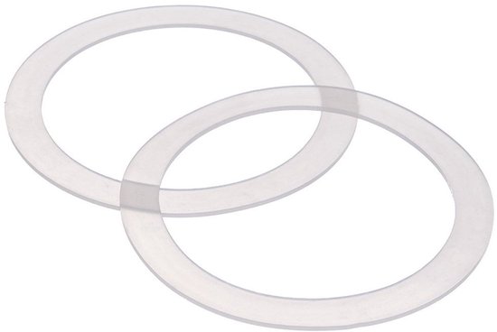 Orion Irma Serie - Siliconen Afsluitringen - 11 cm - Set van 6 - Wit van orion — afbeelding 3