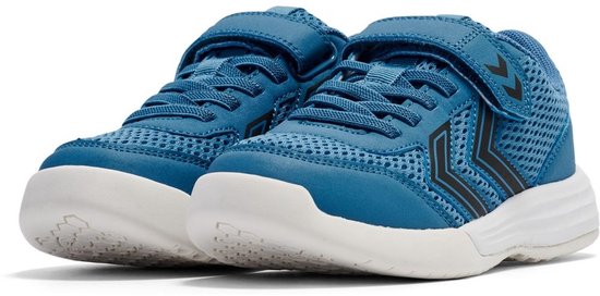 hummel MULTIPLAY Flex VC JR, sneakers, blauw/wit, 26 EU, Blauw Wit, 26