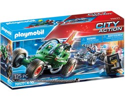PLAYMOBIL City Action Politiekart: achtervolging van de kluisrover - 70577