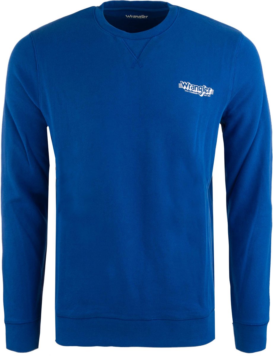 Wrangler Crew-sweatshirt heren 2xl Blauw