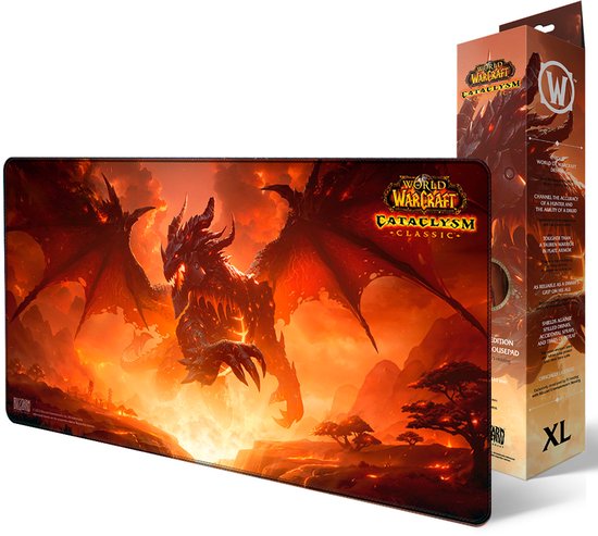 World of Warcraft Classic - Gaming Muismat XL - Cataclysm Deathwing