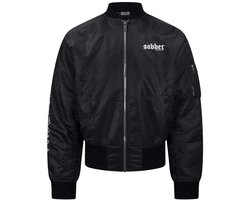 100% Hardcore Bomberjack gabber | zwart - Maat 2XL