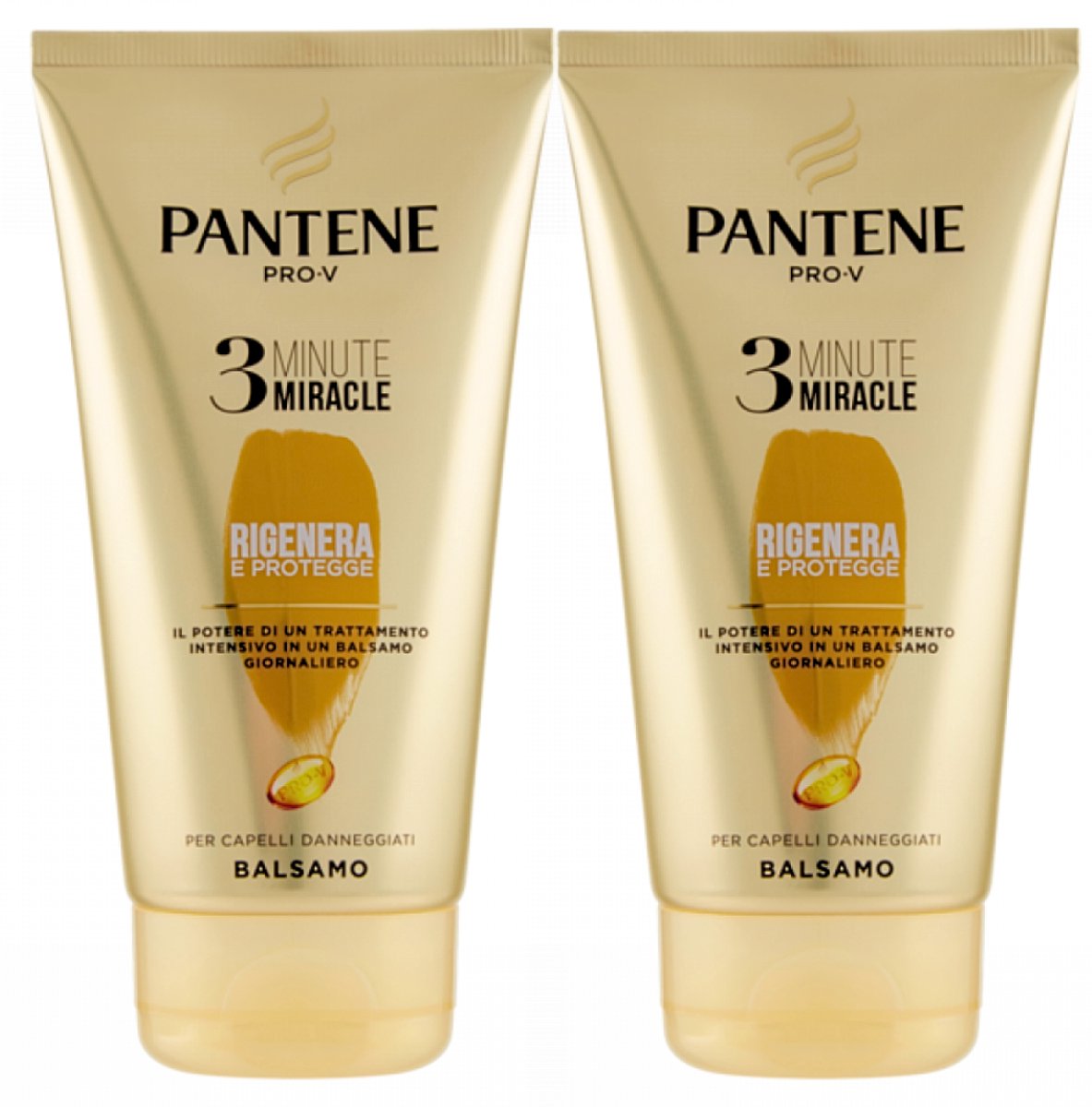 Pantene Pro V Repair & Protect 3 Minute Miracle Conditioner - Regenereert Droog en Beschadigd Haar - Bevordert Sterke en Gezonde Haren - Voordeelverpakking 2 x 150ml
