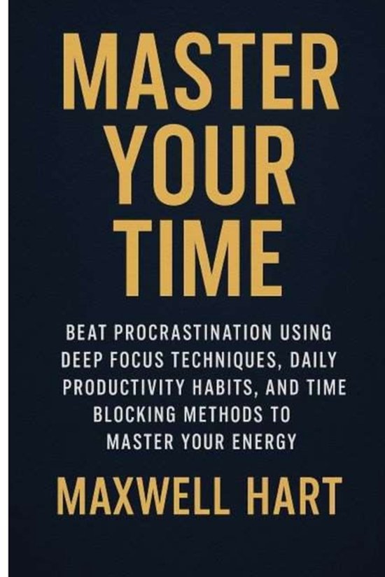 Master Your Time - cover