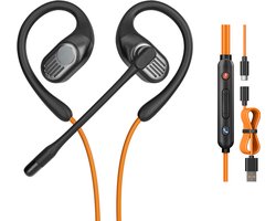 OpenRock - Link 10 - Open-Ear Hoofdtelefoon - Oordopjes - Ai - USB-C - Ruisonderdrukking - draadloos - TubeBass™ Technologie