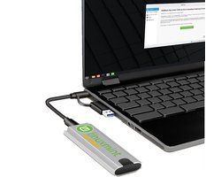 Draagbare externe M.2 SSD met Linux-Mint voorgeïnstalleerd + Anonsurf Module