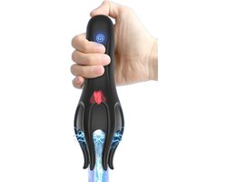 Masturbator met Tong - Penis Vibrator - Eikel - Pijpmachine - Klaarkomen Mannen