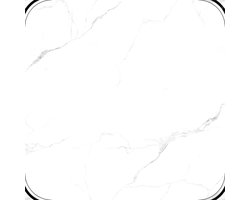 24Supply Plaktegels - Vloer plaktegel - Tegelsticker - Zelfklevend 3D - 10 Stuks - Marmerlook - Wit - Plaktegels keuken & badkamer - Plak tegels - Sticktiles - 30 cm x 30 cm