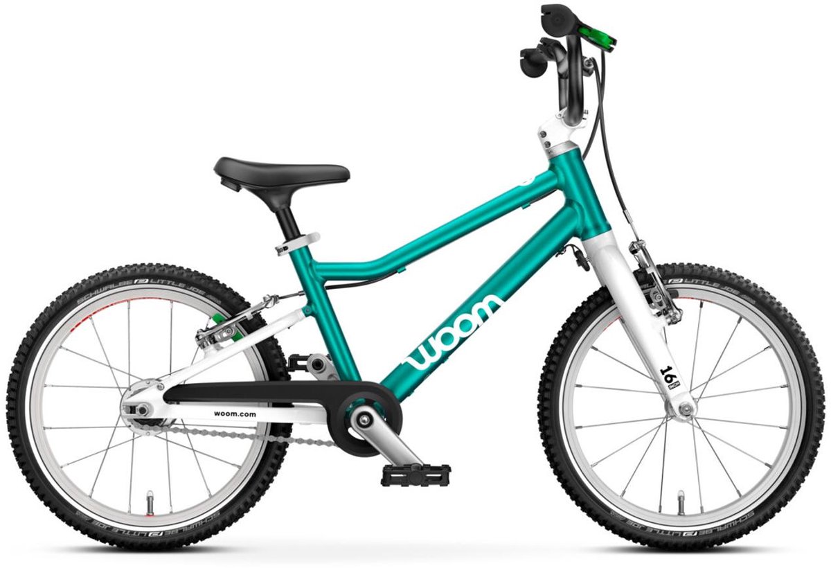 Woom Go 3 16´´ Fiets Blauw Jongen