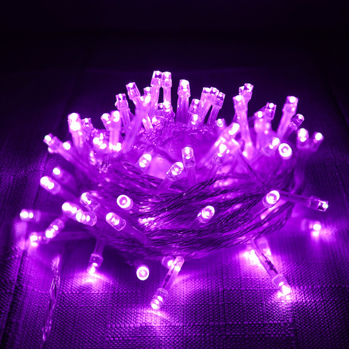 MUPOO Fairy LED Lichtslinger Paars – 100M met 1000 LEDs, Laag Energieverbruik & Veilig, Eénknopsbediening, 8 Modi – Kerstverlichting Buiten voor Tuin, Raam, Feest & Kerstdecoratie