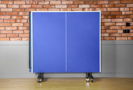 Zolta - Inklapbare Tafeltennistafel - Blauw - Met Accessoires - Voor Thuisgebruik — afbeelding 4