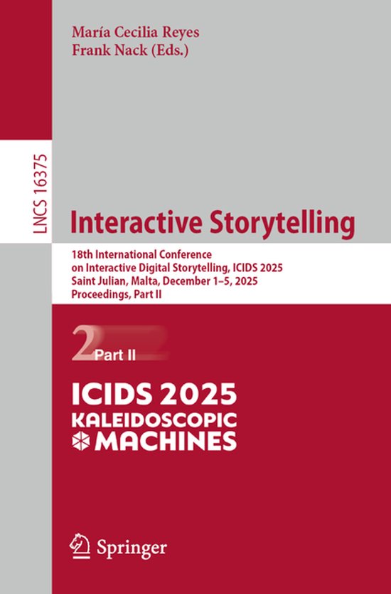 Lecture Notes in Computer Science16375- Interactive Storytel ... - cover