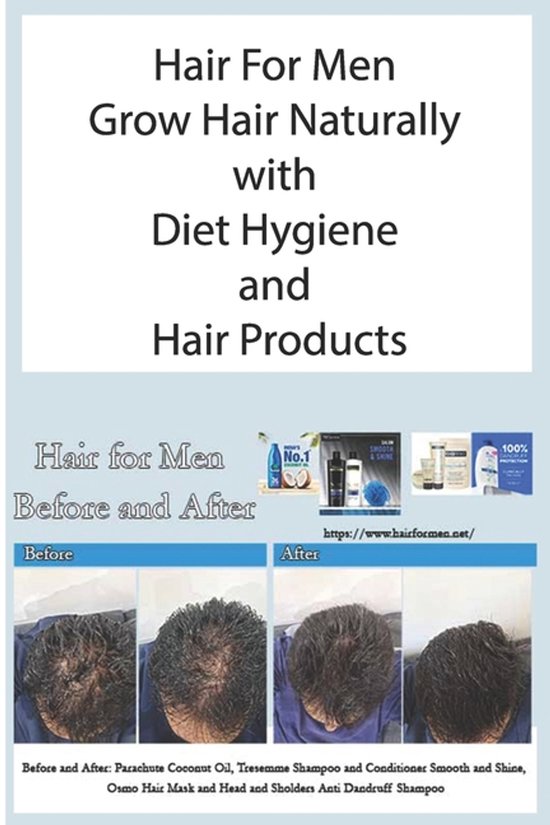 Hair For Men Grow Hair Naturally with Diet Hygiene and Hair  ... - cover