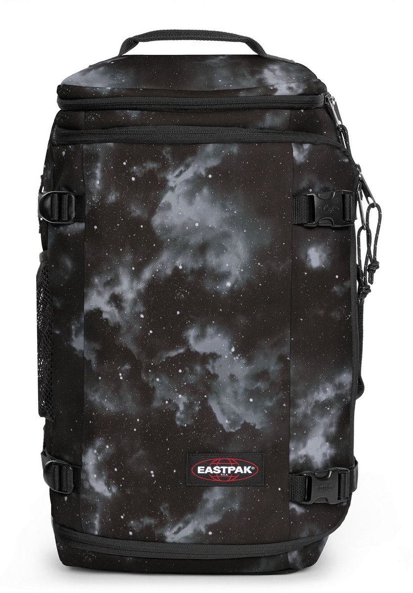 EASTPAK laptop rugzak rugzak met laptopvak Carry Pack Duffel Backpack 30L Clouds Black zwart