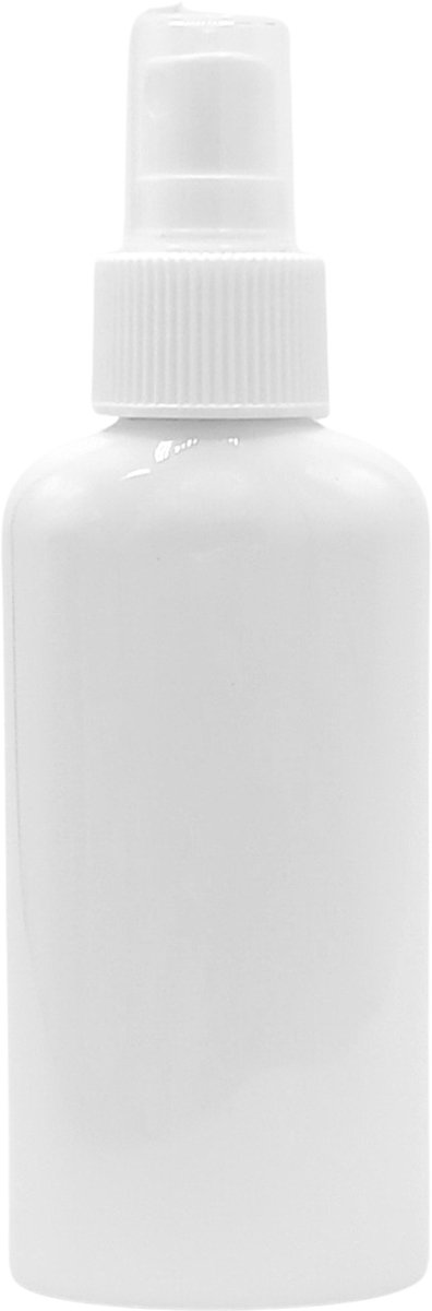 Fles 100ml en spraydop 1 stuk - Navulbaar, leeg plastic sprayflesje 100ml - Reisfles, Sprayflesje Leeg - Verstuiver