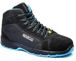 Sparco Horizon-H Fargo Werkschoenen S3S ESD Heren & Dames - Lichte Lage Veiligheidsschoenen - Zwart - Maat 36