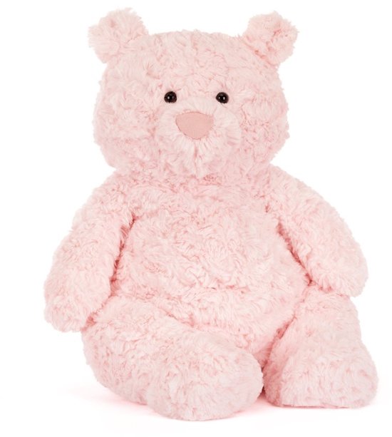 Jellycat Knuffels - Bartholomew Bear Leola - Beer - Teddybeer - Knuffelbeer - Knuffel - Roze - 31 cm - Voor alle leeftijden