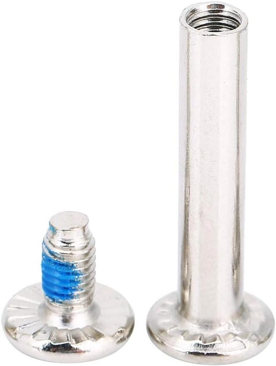 Schaatsschroeven voor Inline Skates – Wielassen Hardware-accessoire – 31 mm – 10 stks – Geschikt voor Inline Skate – Zwart